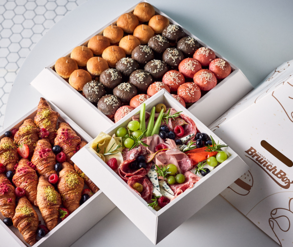 Piramida (croissants&charcuterie)