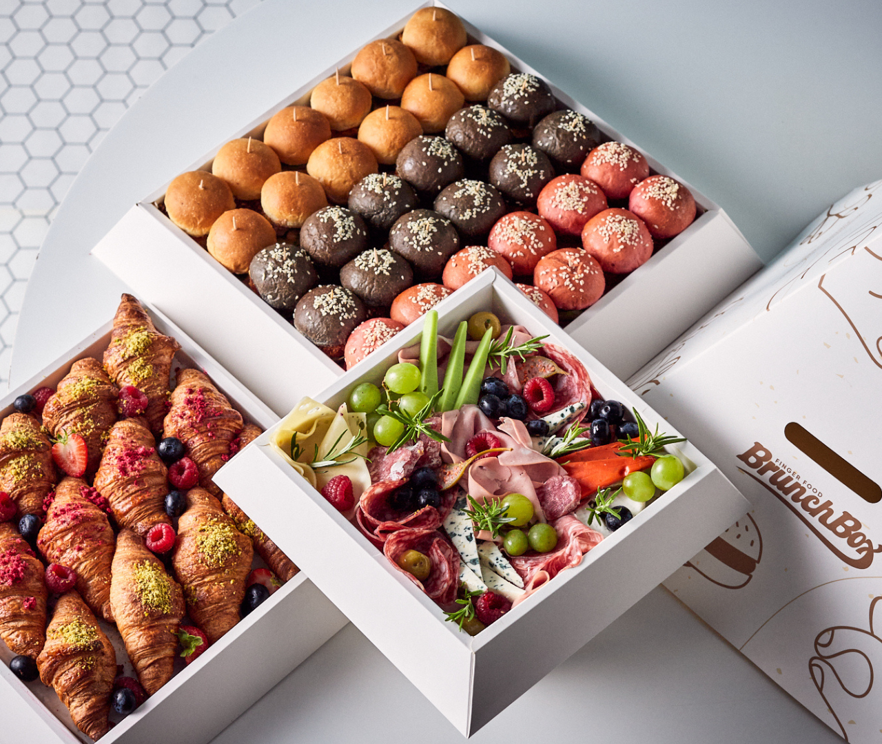 Piramida (croissants&charcuterie) - obrazek 1